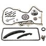 Febi bilstein 106306 Kit de chaîne de contrôle pour arbre à cames avec rails coulissants et tendeur de chaîne