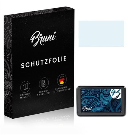 Bruni Protecteur d'écran compatible avec Garmin nüvi 2445 Film Protecteur