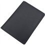 myledershop Cuir de Vachette Nappa Pochette de Carte d'Identité et Porte Carte de Crédit avec Blocage RFID et NFC en Noir