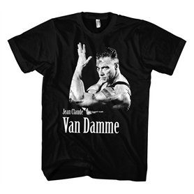 Colonel Guile T-shirt pour homme et femme | Street Fighter Jean Claude Van Damme ||| - Noir - Large