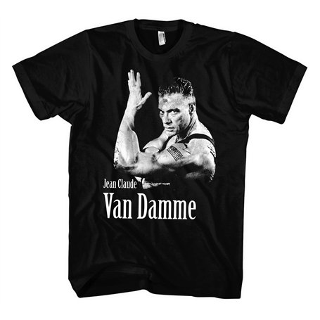 Colonel Guile T-shirt pour homme et femme | Street Fighter Jean Claude Van Damme ||| - Noir - Large