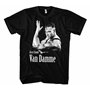 Colonel Guile T-shirt pour homme et femme | Street Fighter Jean Claude Van Damme ||| - Noir - Large