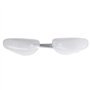 Incutex Lot de 5 Paires embauchoirs taille adaptable 38-44, Forme Chaussure en Plastique, Longueur réglable, Transparent