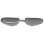 Incutex Lot de 5 Paires Embauchoirs taille adaptable 38-44, Forme Chaussure en Plastique, gris