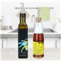 Incutex 5 Bouchon Verseur en Liège et 1 Brosse de Nettoyage, Becs Verseurs Réutilisable avec Clapet pour Bouteilles de Vin, d'hu