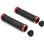 Welsberg 1 Paire de poignées de Guidon BMX pour vélos de Montagne et de Ville, poignées antidérapantes verrouillables pour bicyc