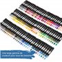 Artina Set de craies Pastilo – Avec 96 couleurs magnifiques avec coffret certifié FSC – Craies à peintre