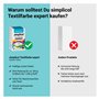 simplicol : Kit Complet Teinture Expert + fixateur : Votre Teinture Express (Paquet 300g + Flacon 90ml) - Turquoise du Pacifique