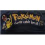 Nintendo Original Pokémon | Casquette | Chapeau | Mec | Enfants | 56 cm | 100% Coton | Pikachu-Broderie | Noir