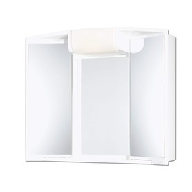 JOKEY armoire à glace Angy - Largeur 59 cm – blanc – avec éclairage - blanc – miroir de salle de bain