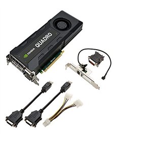 PNY NVIDIA Quadro K5200 8 Go GDDR5 PCIE3.0 GPU Carte Graphique (Vcqk5200-pb)