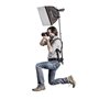 Walimex Pro Elevator Rig Système de Portage Bien pensé Noir Support pour Appareil Photo Portable Compatible avec Appareil Photo,