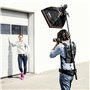 Walimex Pro Elevator Rig Système de Portage Bien pensé Noir Support pour Appareil Photo Portable Compatible avec Appareil Photo,