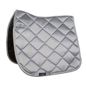 HKM Bergamo Tapis de selle gris Pony Dressur