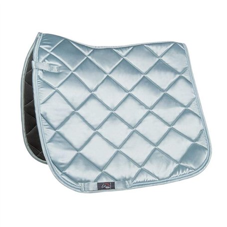 HKM Bergamo Tapis de selle bleu gris Vielseitigkeit