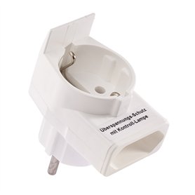 Fiche combinée duplex avec protection contre les surtensions