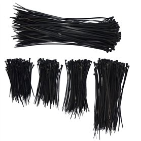 eyepower 500 Serre-Câbles | en 5 longueurs différentes 100mm 120mm 150mm 200mm 300mm | 100 Attache-Câbles pour chacune des longu
