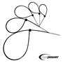 eyepower 500 Serre-Câbles | en 5 longueurs différentes 100mm 120mm 150mm 200mm 300mm | 100 Attache-Câbles pour chacune des longu