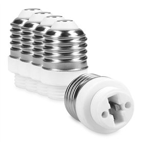 kwmobile 5x Adaptateur base de lampe converter E27 douille à G9 base de la lampe pour lampes à LED