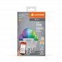 LEDVANCE Lampe LED intelligente avec technologie WiFi, E27-base, optique mate ,Couleurs RVBW modifiables, couleur de lumière mod