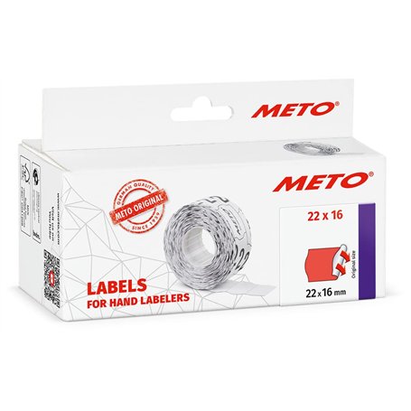 Meto Étiquettes pour étiqueteuse manuelle