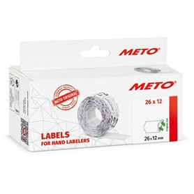Meto Étiquettes pour étiqueteuse manuelle