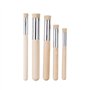 Ideen mit Herz Stupf Lot de 5 pinceaux d'artiste ronds avec poils de qualité supérieure Pour acrylique