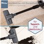 McFilter Brosse combinée universelle pour aspirateur 35/32 mm 1 grand rouleau 2 ramasse-fils Brosse avec adaptateur de raccordem