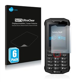 savvies Protection Ecran pour Crosscall Spider X4 (6 Pièces) - Film Protection Ultra Clair