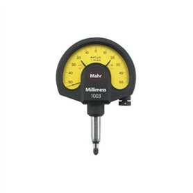 Mahr 4334000 Millimess 1003 Comparateur à cadran mécanique Jaune