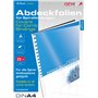 Genie 12385 lot de 25 chemises à couverture transparente format a4–transparent - 150 microns compatibles avec toutes les relieus
