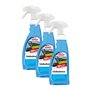 SONAX Dégivreur pour vitres - Lot de 3 vaporisateurs de dégivrage - 750 ml