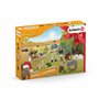 Schleich 98272 Wild Life Calendrier de l'Avent 2021 avec Figurines d'animaux - Bébé Hippopotame
