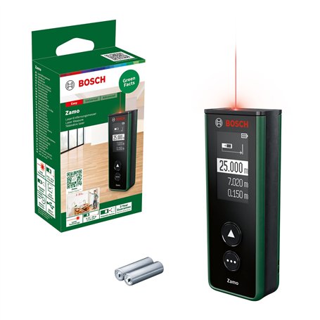 Bosch télémètre laser Zamo 4ème génération (mesures faciles et précises jusqu’à 25 m