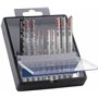 Bosch 10x Kit de lames de scie sauteuse PRO Hardwood and Laminate (pour Bois dur