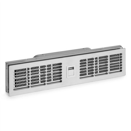 Klartstein Hotte Ilot Central Cuisine avec Plaque Cuisson 2 en 1