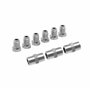 2m Tuyau de Frein Ø 4,75 mm en Cuivre Cupro Nickel + 6 raccords mâles + 3 Connecteurs femelles M10 x 1 DIN 74 234 Kit Freinage 3