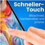 atFoliX Film Protection d'écran compatible avec Vivlio Touch Lux 5 Protecteur d'écran, ultra-clair FX Écran protecteur (2X)