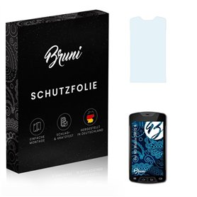 Bruni Protecteur d'écran compatible avec M3 Mobile SM15 N Film Protecteur