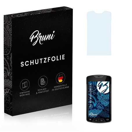 Bruni Protecteur d'écran compatible avec M3 Mobile SM15 N Film Protecteur