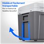 MEDION Glacière mobile avec fonction chauffage (électrique, 2 en 1 : refroidissement et chauffage, 40 litres, connexion 3 en 1 5