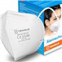 TAVIALO FFP2 Lot de 20 masques respiratoires dans un carton EN149:2001+A1:2009