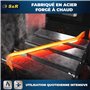 S&R 2 Pieds-de-Biche Professionnels 50 cm et 80 cm – Arrache-Clous Pied de Vache Pince à décoffrer Bois Clous Palettes et Matéri