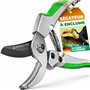 GRÜNTEK Sécateur de Jardin Petit à Enclume 195mm. Sécateur Rosieres Fleurs Plantes pour petites mains