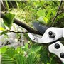 GRÜNTEK Sécateur de Jardin Petit à Enclume 195mm. Sécateur Rosieres Fleurs Plantes pour petites mains