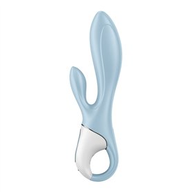 Vibration de Stimulation Double Satisfyer Bleu