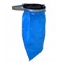 QUICK STAR Support Mural pour Sac Poubelle avec Couvercle | Porte-Sac Mural en Métal 120 litres | Support Robuste en Acier | Sup