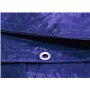 QUICK STAR Couverture de Piscine d'hiver Ronde 200g / m² pour Piscine de Taille 320-366 cm Dimension bâche ø 420 cm Bleu