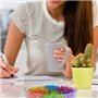 CALCUSO Lot de 480 trombones colorés – pinces métalliques pour fournitures de bureau et scolaires