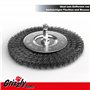 Lot de 2 brosses à joints en métal de rechange - Pour brosse à joints Grizzly Tools EFB 400 401 402 403 404 - Convient pour AFB 